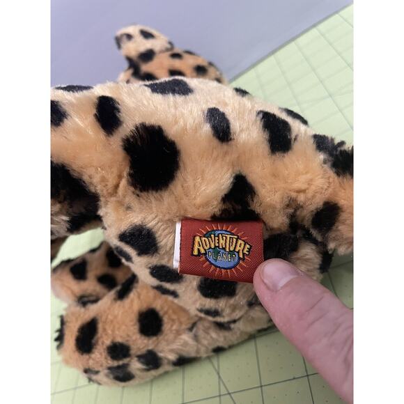 Adventure Planet Plush Leopard Cheetah Cub 10” Stuffed Animal Toy Realistic - Picture 7 of 12